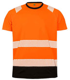 Result Recycled Safety T-Shirt - Fluorescent Orange