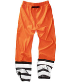 Result Recycled Heavy Duty Prism PU Safe and Dry Trousers - Fluorescent Orange/Black