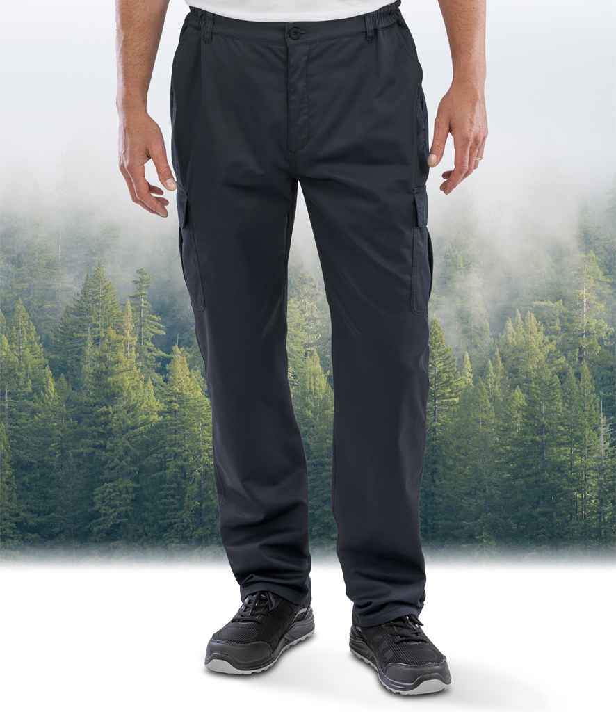 Result Recycled Utility Trousers - Navy