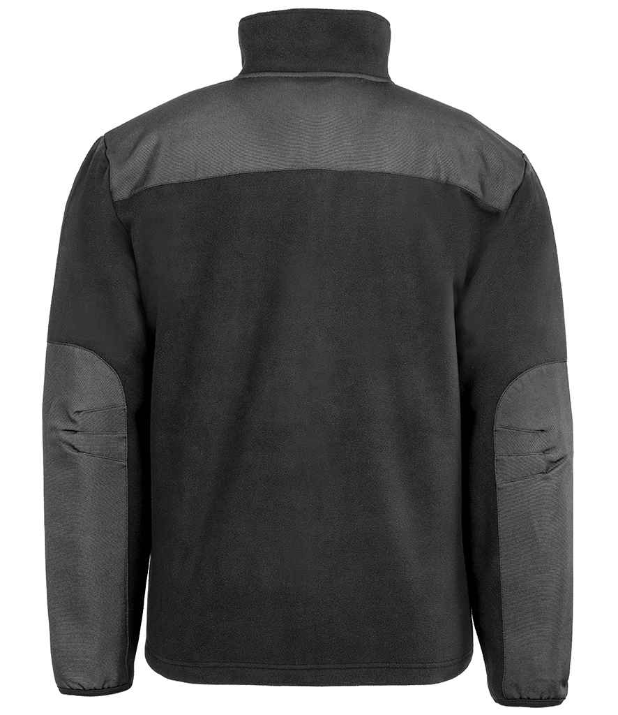 Result Recycled Heavy Duty Micro Fleece Jacket - Black