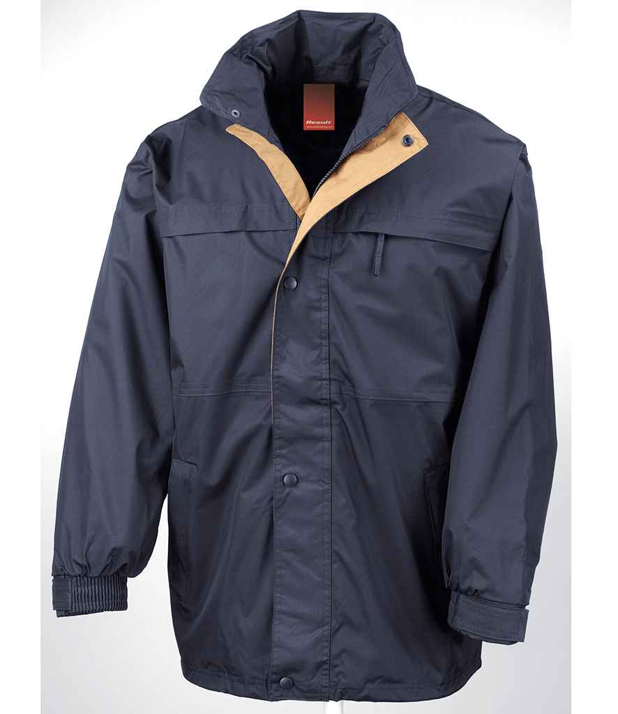 Result Multi-Function Midweight Jacket - Navy/Sand