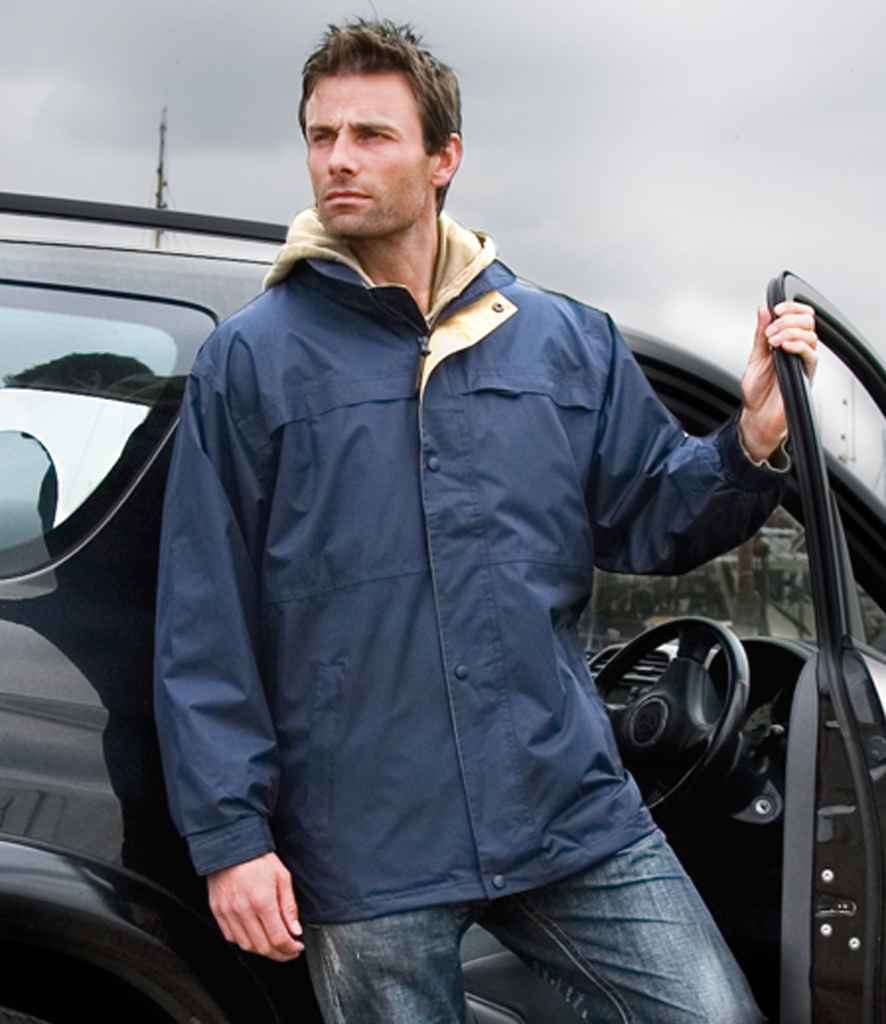 Result Multi-Function Midweight Jacket - Navy/Sand