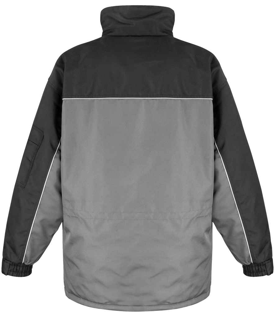 Result Work-Guard Heavy Duty Combo Coat - Grey/Black