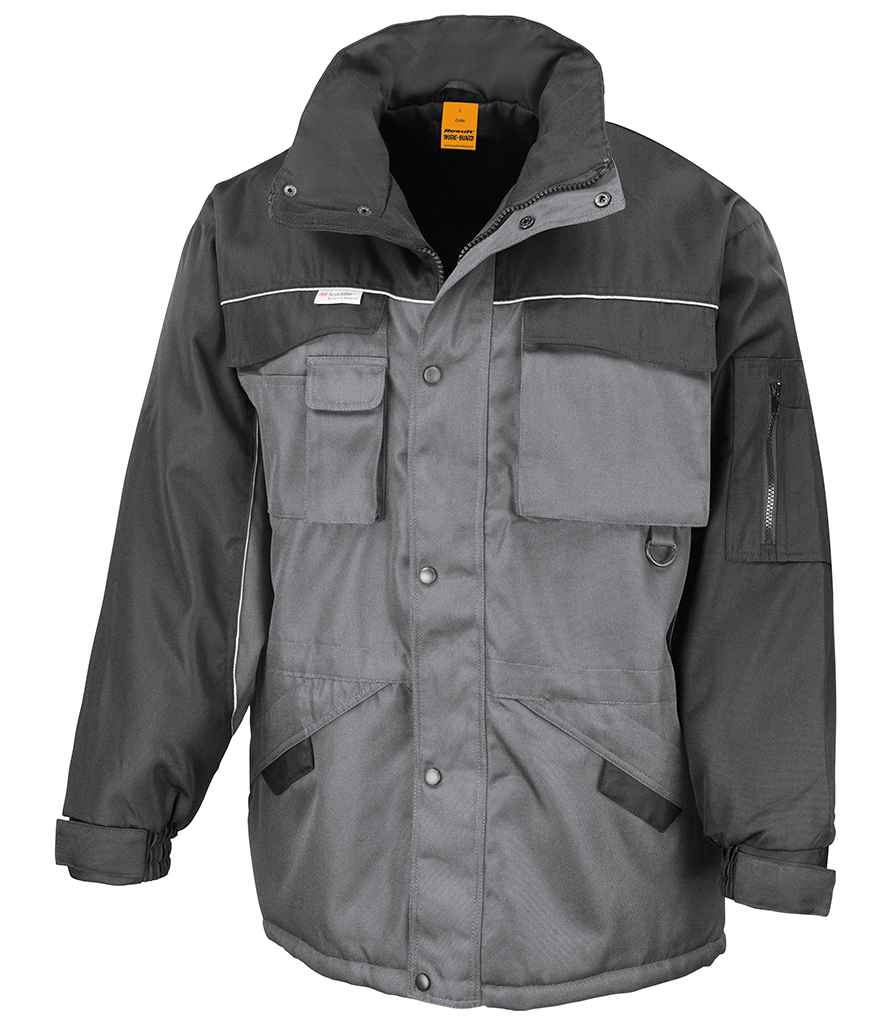 Result Work-Guard Heavy Duty Combo Coat - Grey/Black