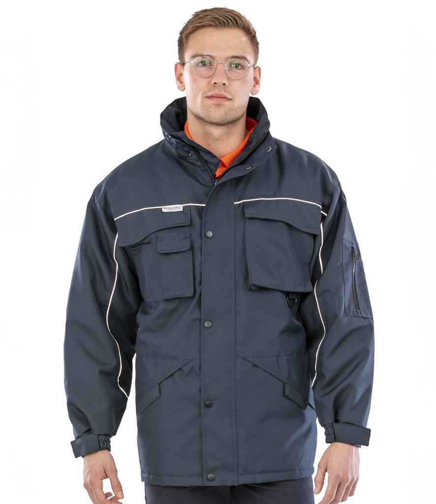 Result Work-Guard Heavy Duty Combo Coat - Navy/Navy