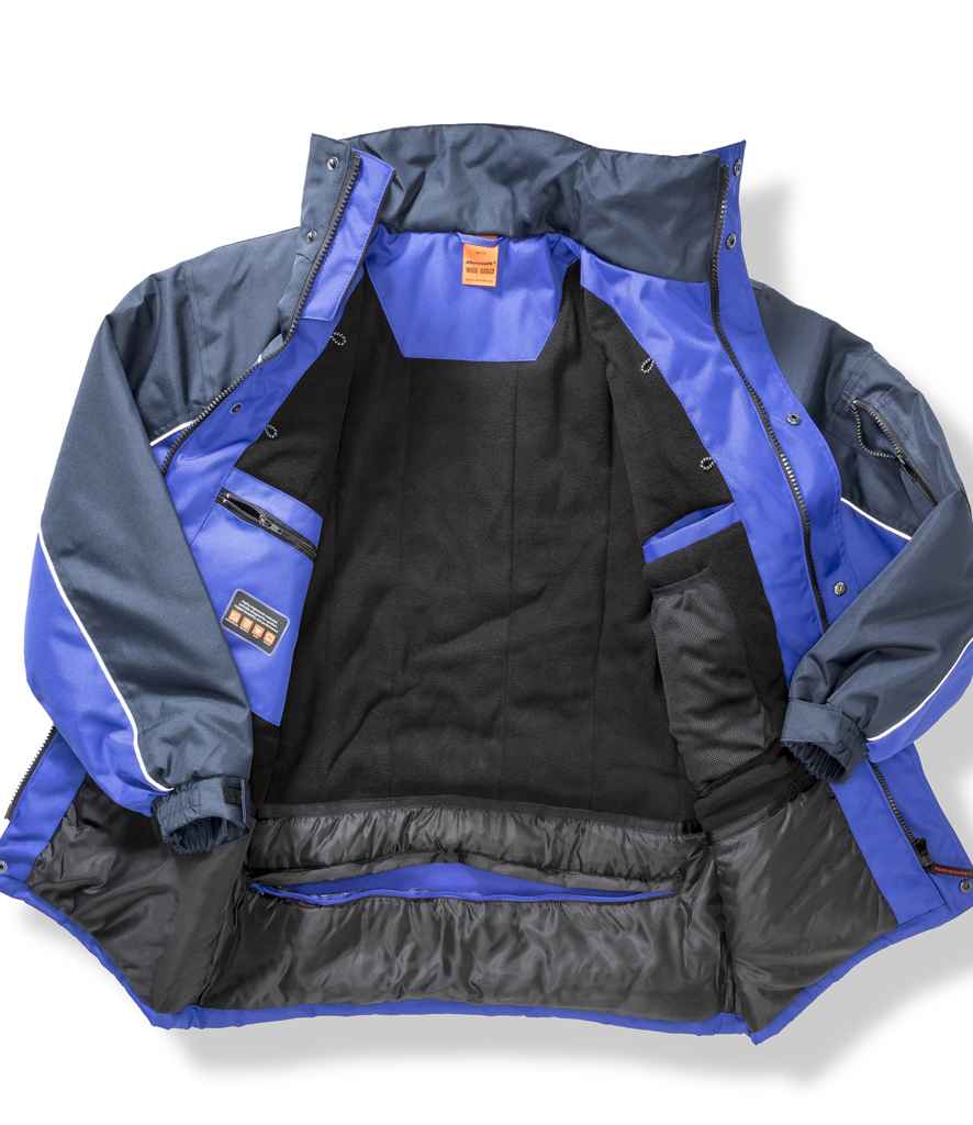 Result Work-Guard Heavy Duty Combo Coat - Royal Blue/Navy
