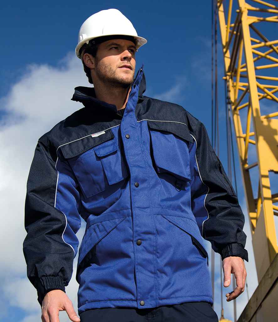 Result Work-Guard Heavy Duty Combo Coat - Royal Blue/Navy