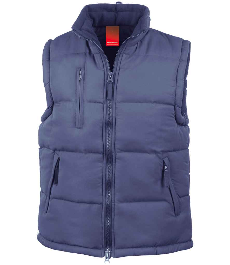 Result Ultra Padded Bodywarmer - Navy