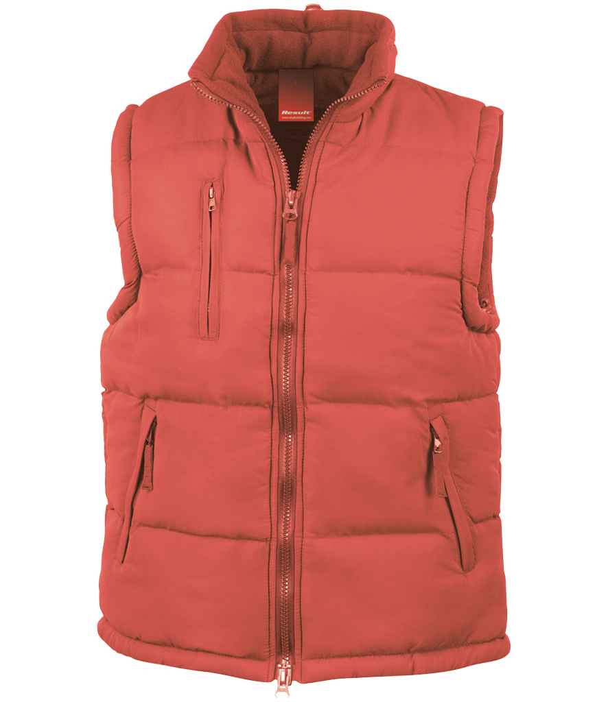 Result Ultra Padded Bodywarmer - Red