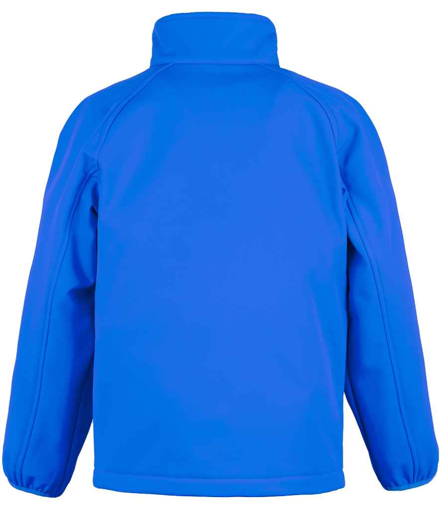 Result Recycled Kids Two Layer Printable Soft Shell Jacket - Royal Blue