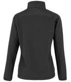 Result Recycled Ladies Printable Soft Shell Jacket - Black