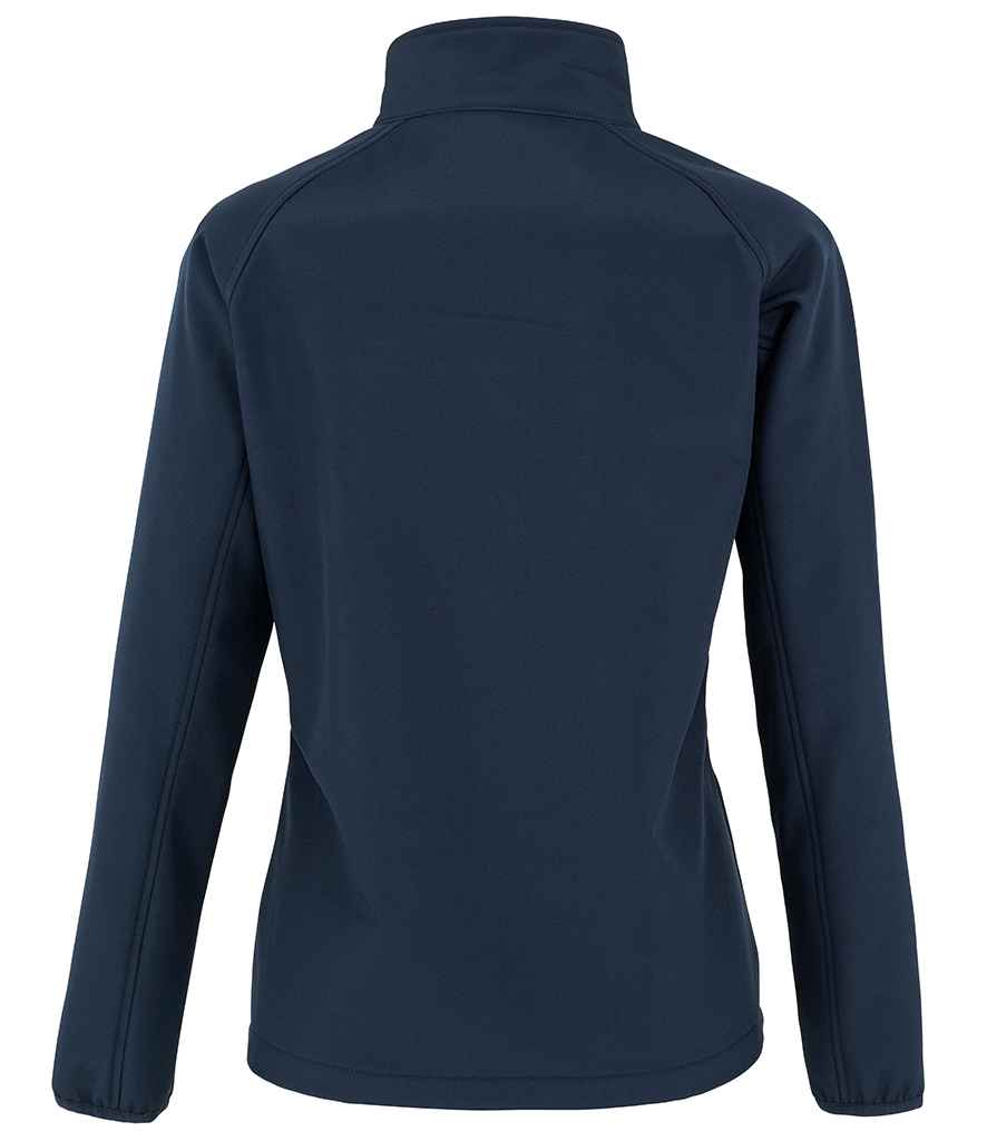 Result Recycled Ladies Printable Soft Shell Jacket - Navy