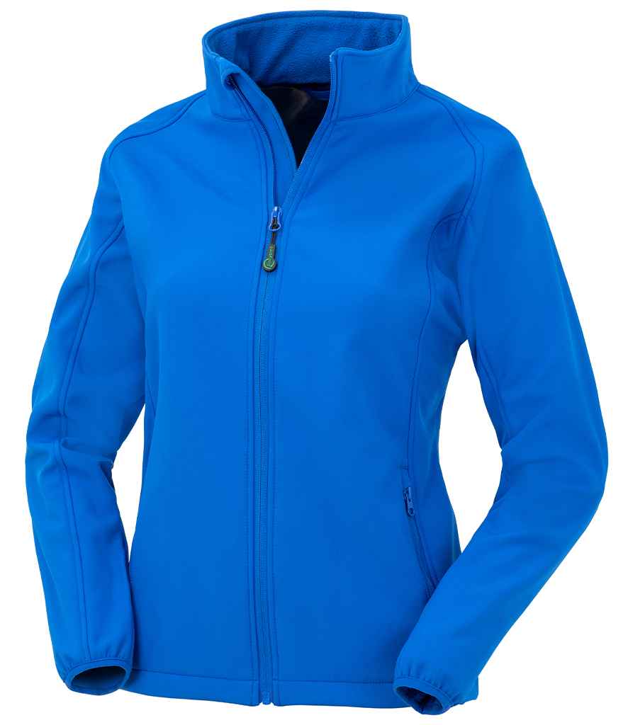Result Recycled Ladies Printable Soft Shell Jacket - Royal Blue
