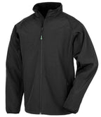 Result Recycled Printable Soft Shell Jacket - Black