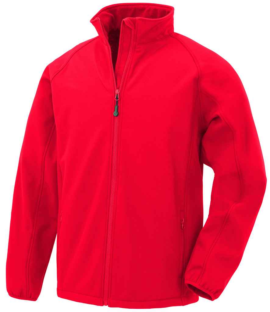 Result Recycled Printable Soft Shell Jacket - Red