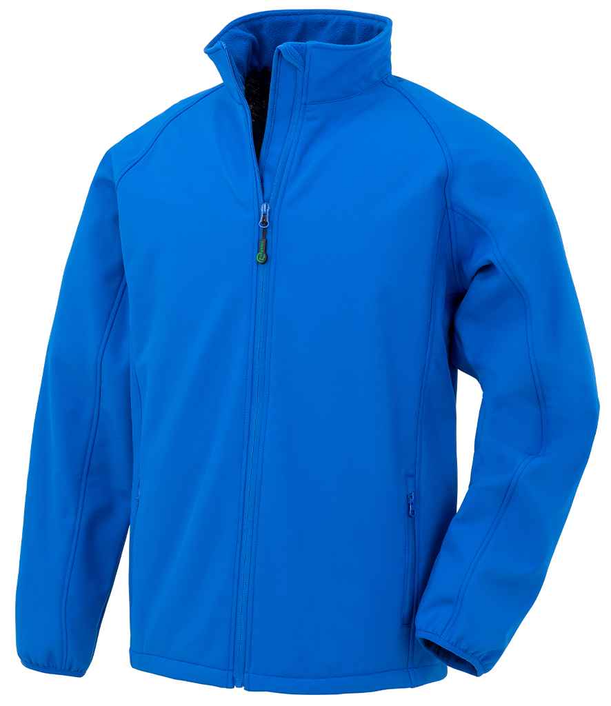 Result Recycled Printable Soft Shell Jacket - Royal Blue