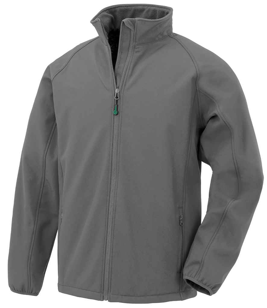 Result Recycled Printable Soft Shell Jacket - Workguard Grey