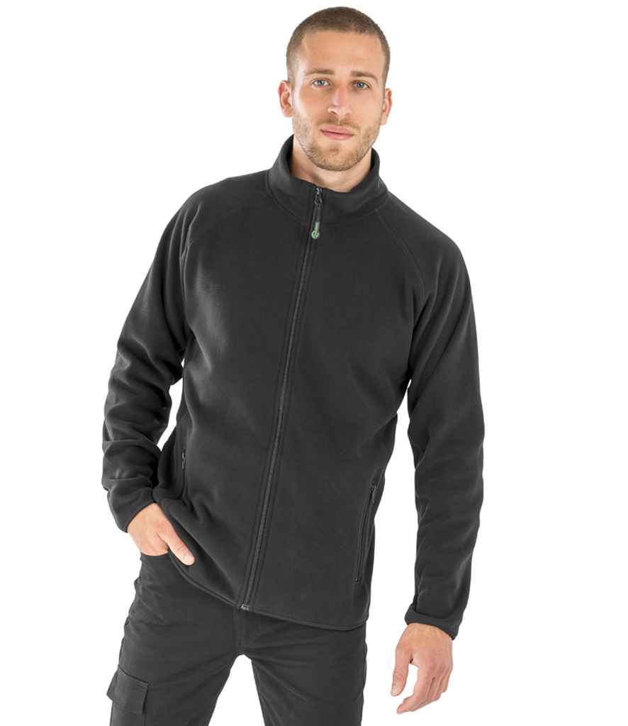 Result Recycled Polarthermic Fleece Jacket - Black