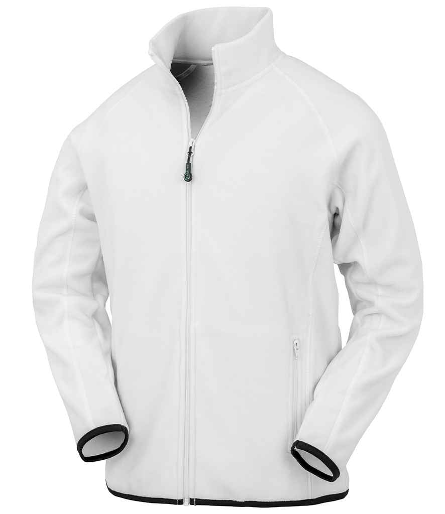 Result Recycled Polarthermic Fleece Jacket - White