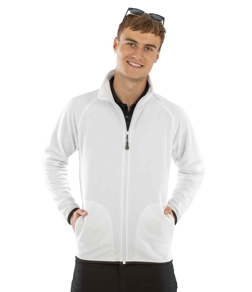 Result Recycled Polarthermic Fleece Jacket - White