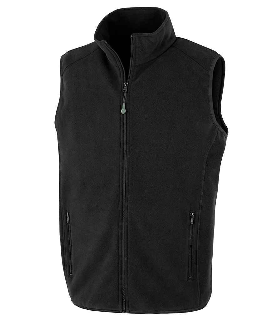 Result Recycled Polarthermic Fleece Bodywarmer - Black