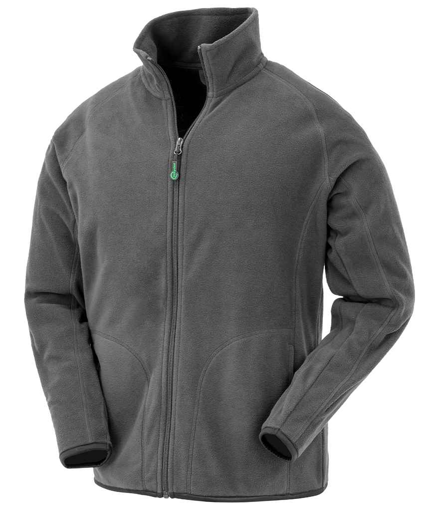 Result Recycled Micro Fleece Jacket - Grey