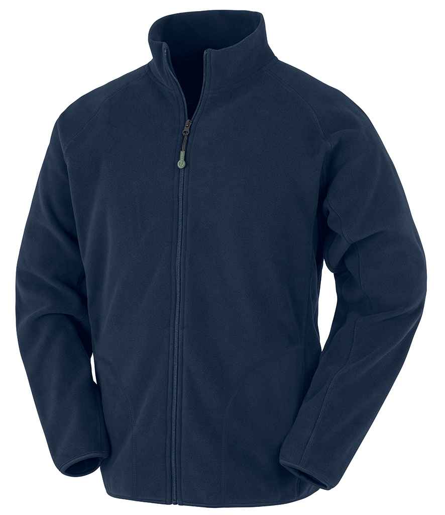 Result Recycled Micro Fleece Jacket - Navy