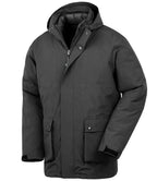 Result Recycled 3-in-1 Padded Ripstop Jacket - Black