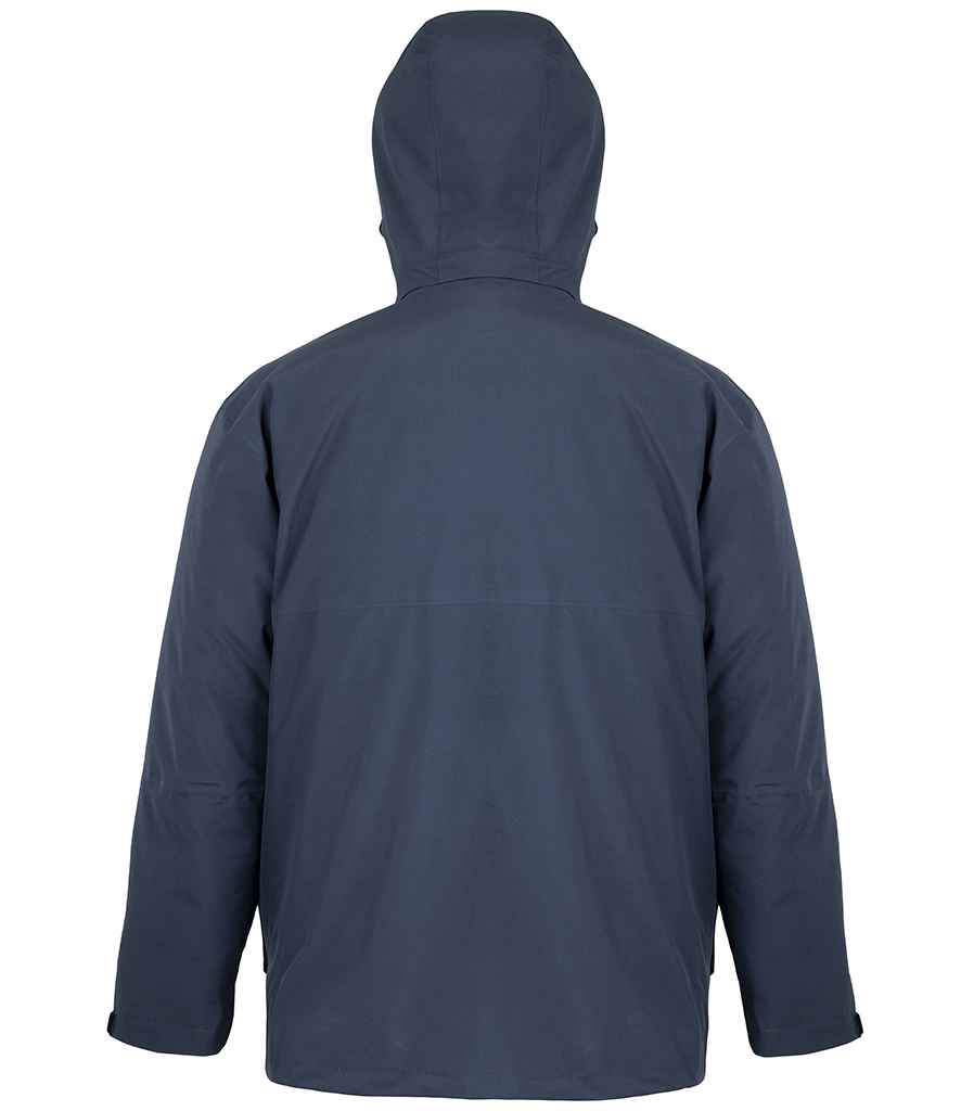 Result Recycled 3-in-1 Padded Ripstop Jacket - Navy