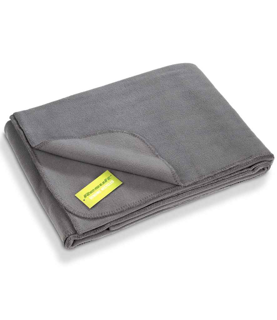 Result Recycled Polarthermic Fleece Blanket - Grey