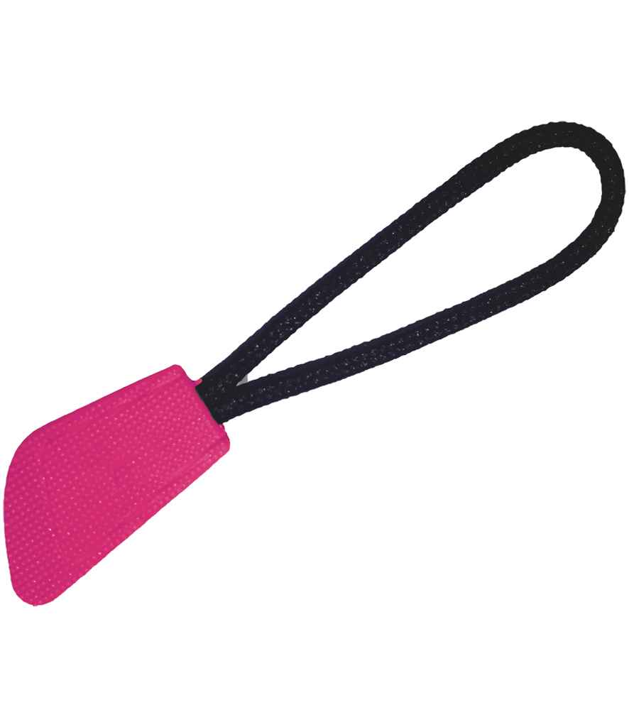 Result Interchangeable Zip Pulls - Hot Pink