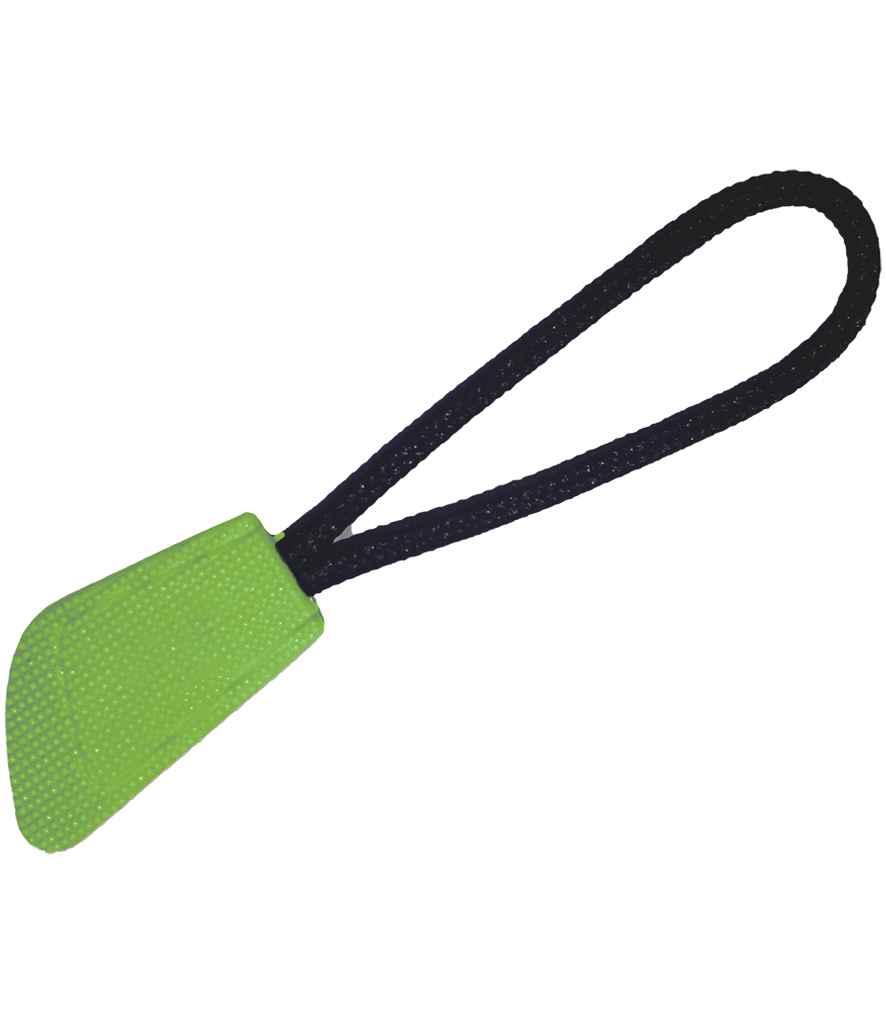 Result Interchangeable Zip Pulls - Lime Green
