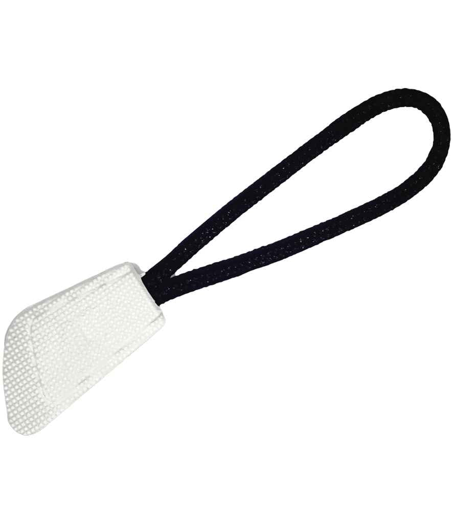 Result Interchangeable Zip Pulls - White