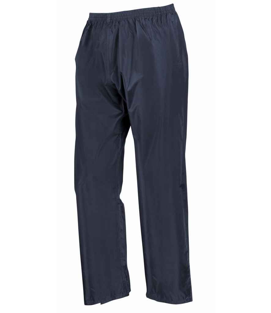 Result Kids Waterproof Jacket/Trouser Suit in Carry Bag - Navy