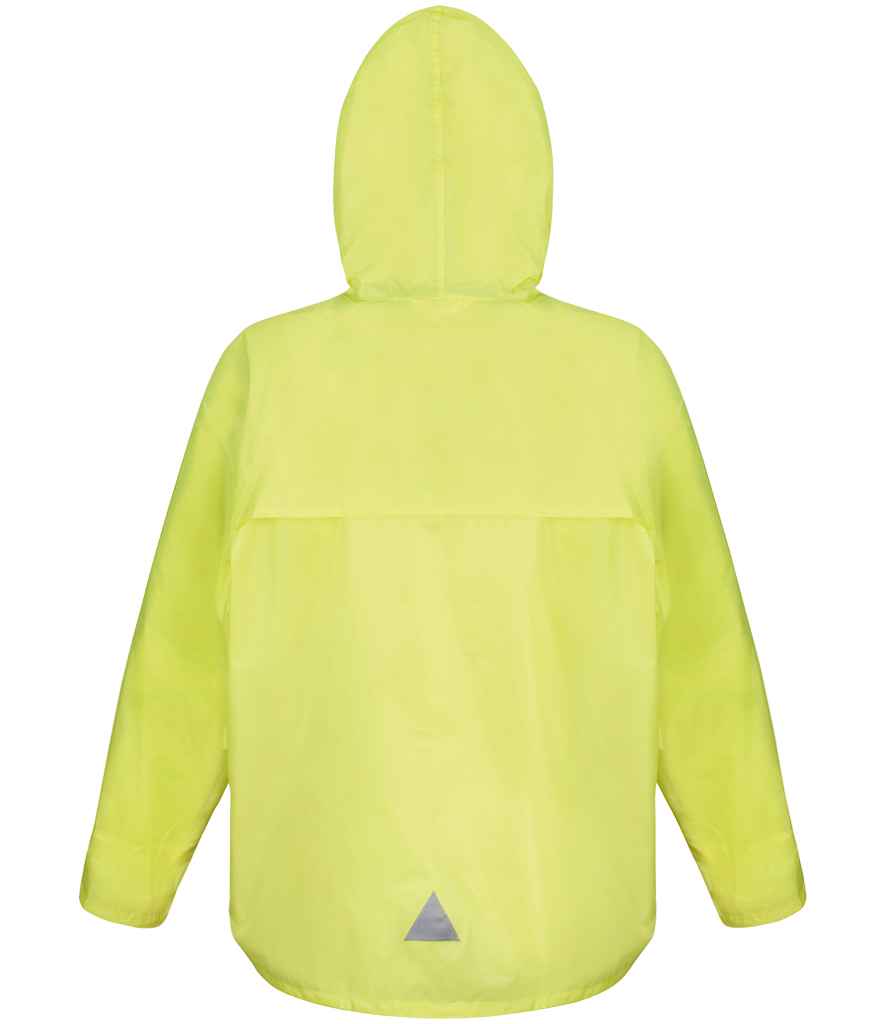 Result Waterproof Jacket/Trouser Suit in Carry Bag - Neon Yellow