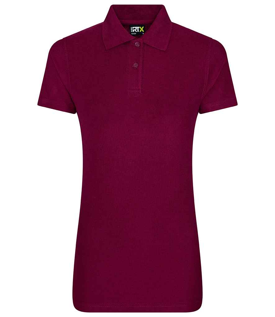 Pro RTX Ladies Pro Piqué Polo Shirt - Burgundy