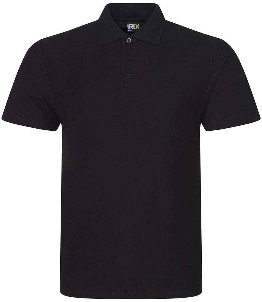 Pro RTX Pro Piqué Polo Shirt - Black