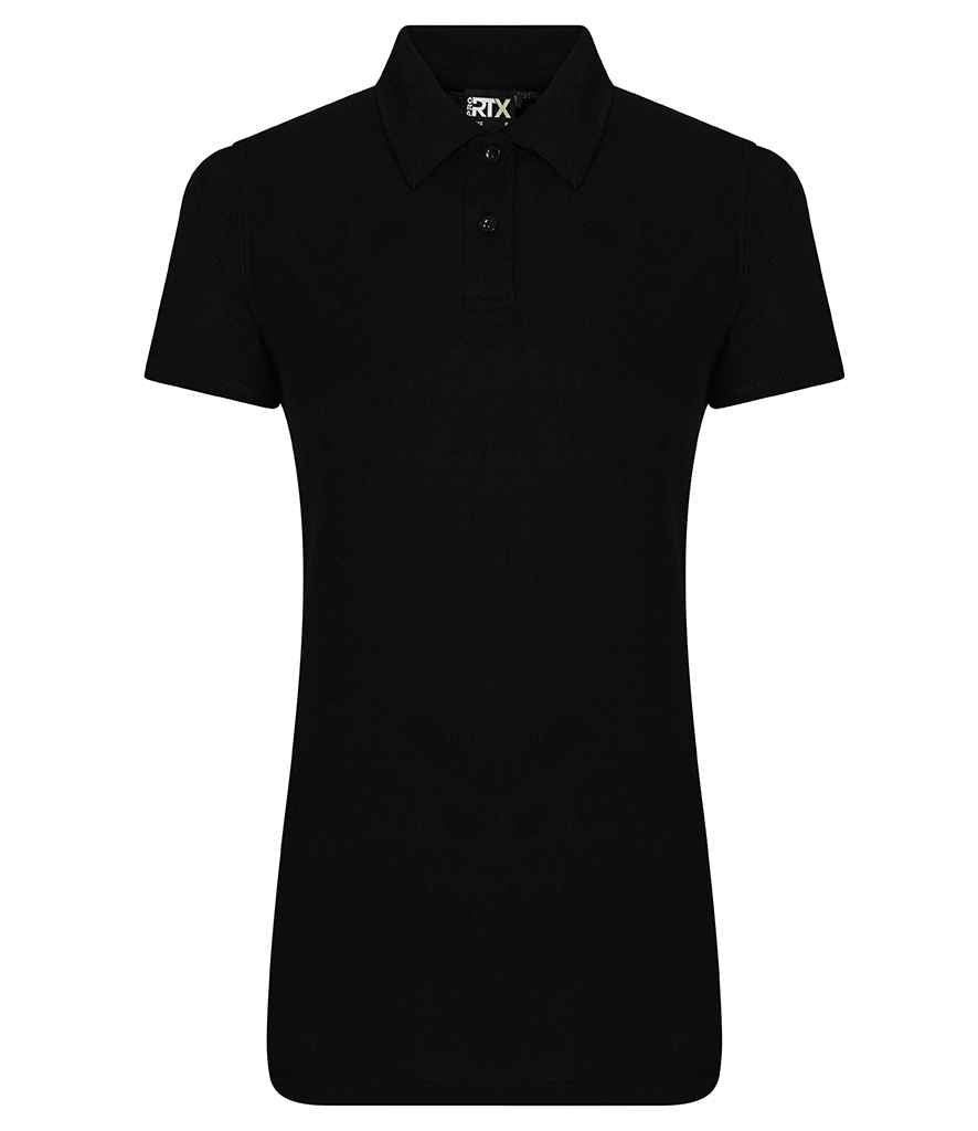 Pro RTX Ladies Pro Polyester Polo Shirt - Black