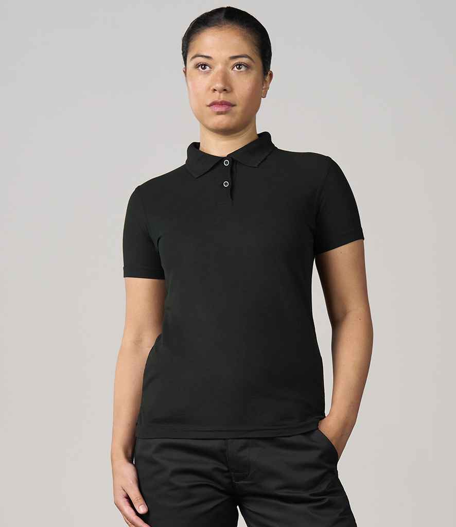 Pro RTX Ladies Pro Polyester Polo Shirt - Black