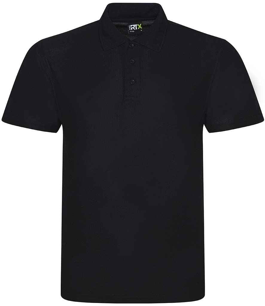 Pro RTX Pro Polyester Polo Shirt - Black