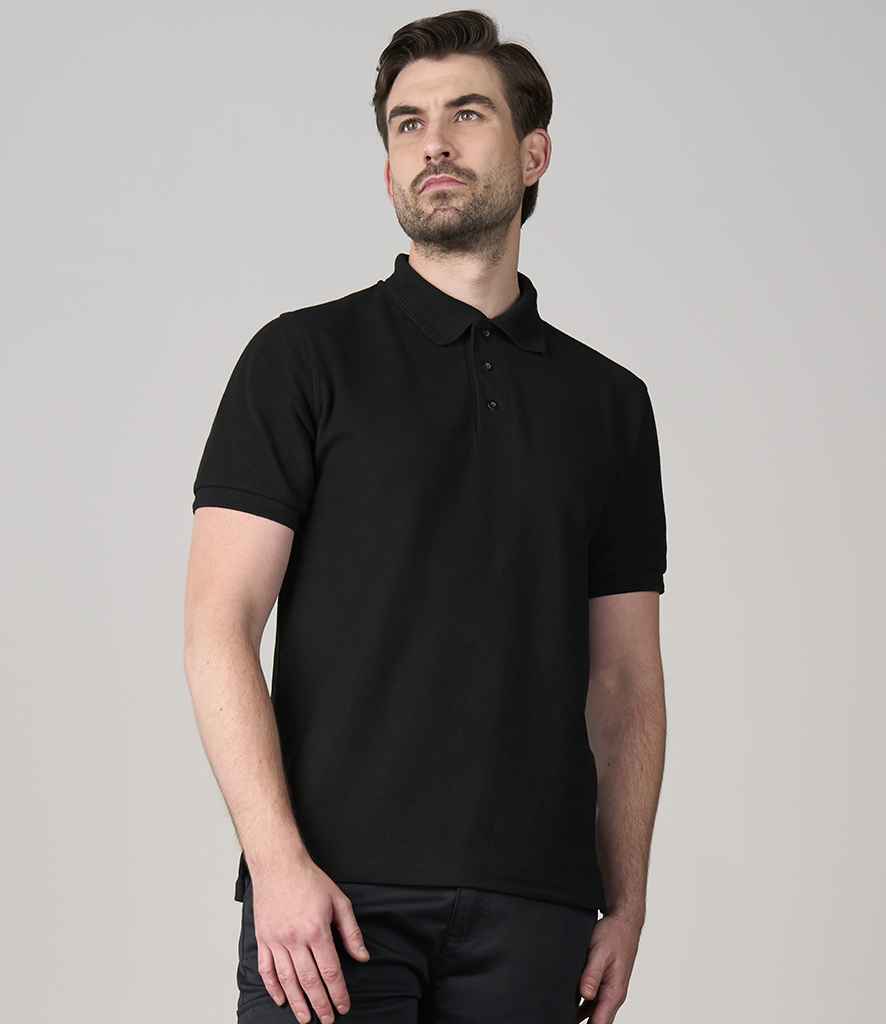 Pro RTX Pro Premium Piqué Polo Shirt - Black