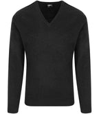 Pro RTX Pro Acrylic V Neck Sweater - Black