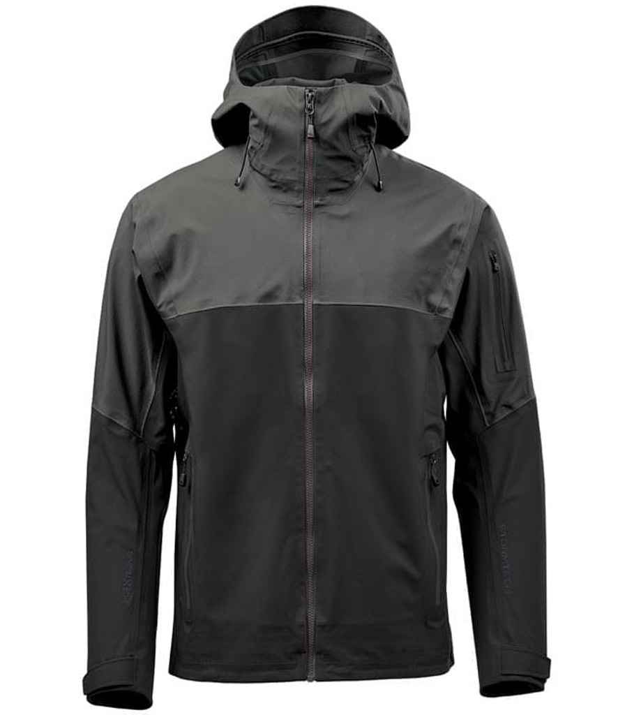 Stormtech Vertex Stormshell Jacket - Granite/Black