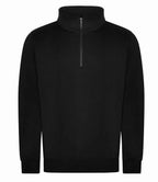 Pro RTX Pro 1/4 Neck Zip Sweatshirt - Black