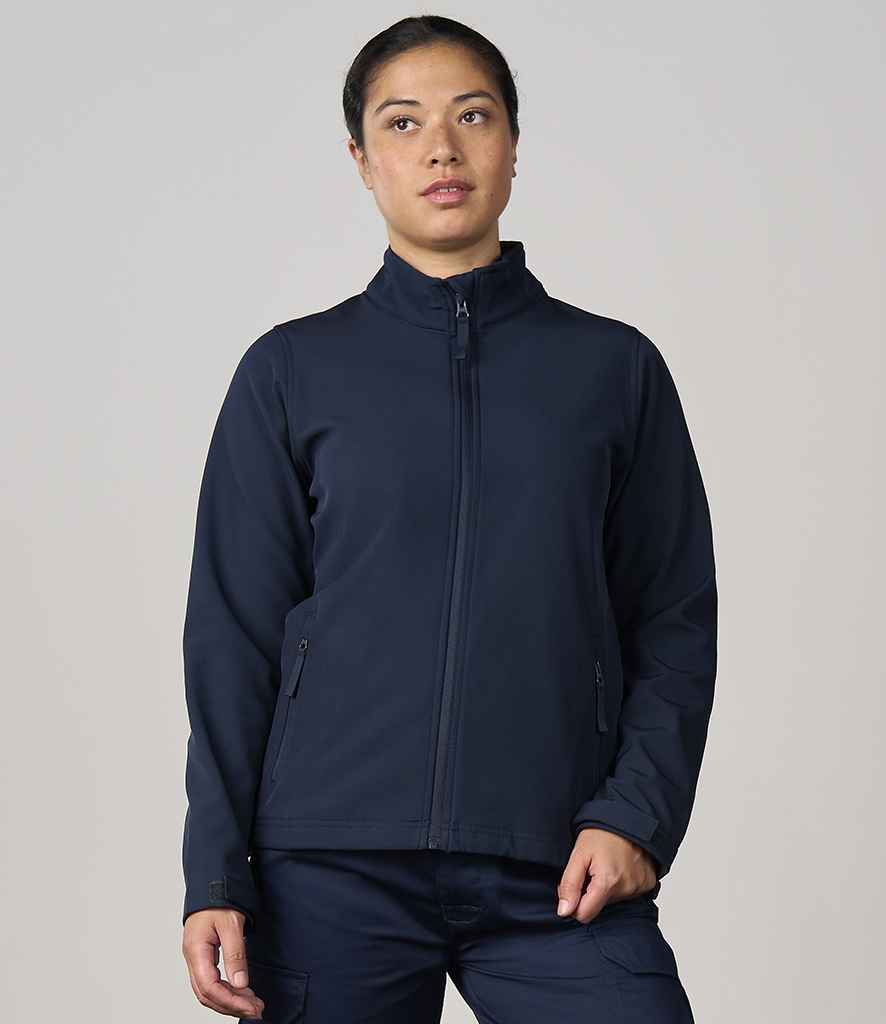 Pro RTX Ladies Pro Two Layer Soft Shell Jacket - Navy