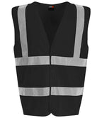 Pro RTX High Visibility Waistcoat - Black