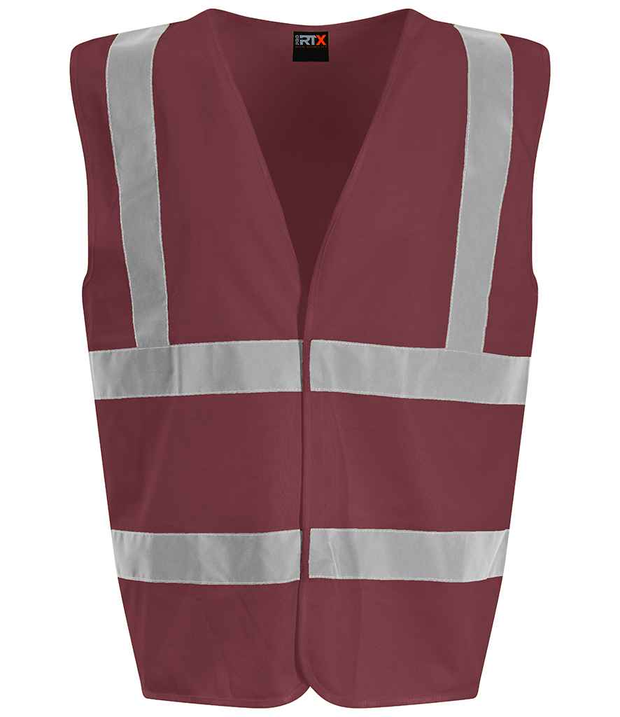 Pro RTX High Visibility Waistcoat - Maroon