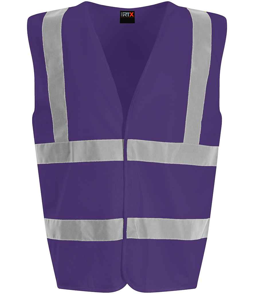 Pro RTX High Visibility Waistcoat - Purple