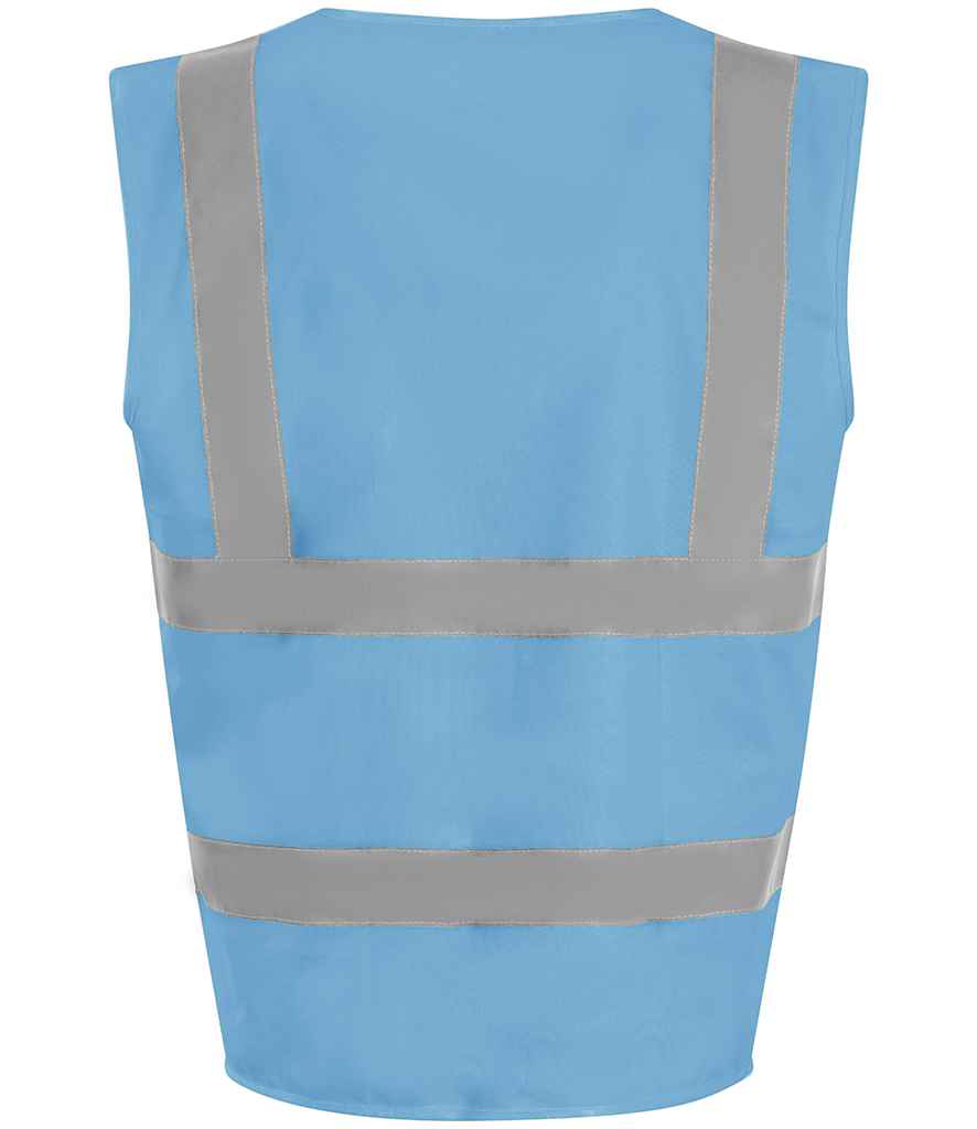 Pro RTX High Visibility Waistcoat - Sky Blue