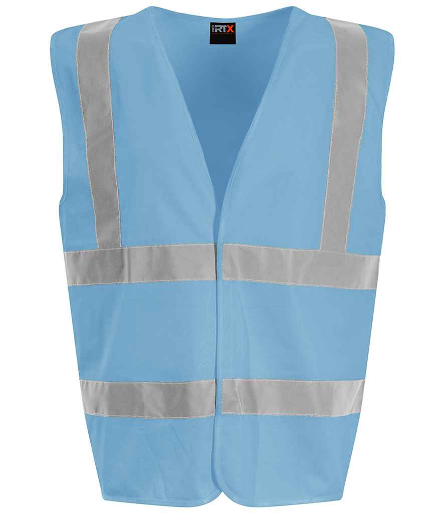 Pro RTX High Visibility Waistcoat - Sky Blue